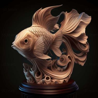 3D модель Перлова риба (STL)